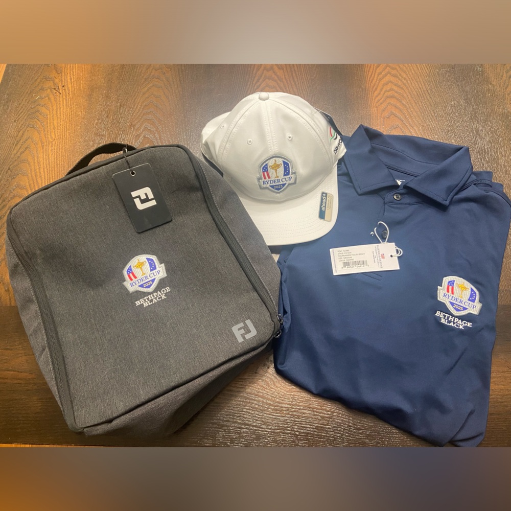 Ryder Cup 2023 Fairway & Greene Marine Blue Solid Jersey